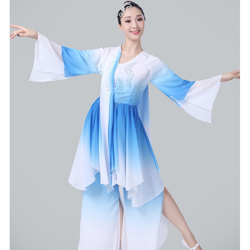 Women S Chinese Folk Dance Costumes Ancient Ethnic Minority China Fairy Cosplay Stage